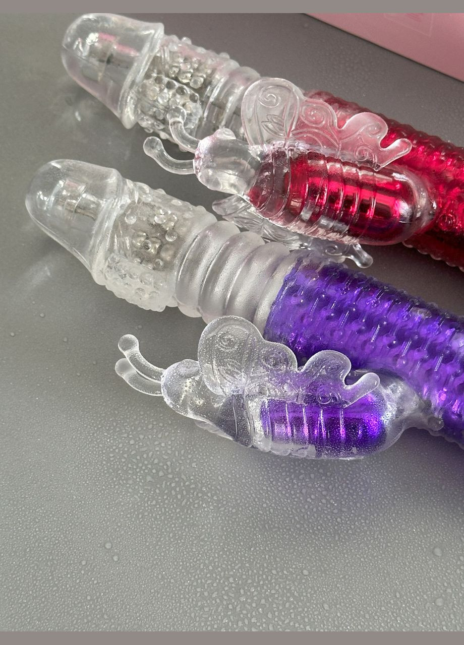 Вібратор для жінок кролик вагінальний для клітора вібромасажер жіночий вібратори червоний No Brand (339092266)