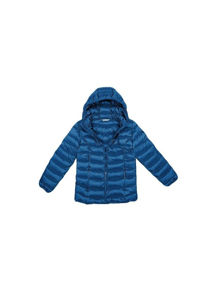 Синя зимня куртка stiina 1 18120137 синій 134 (4741468909684) Huppa