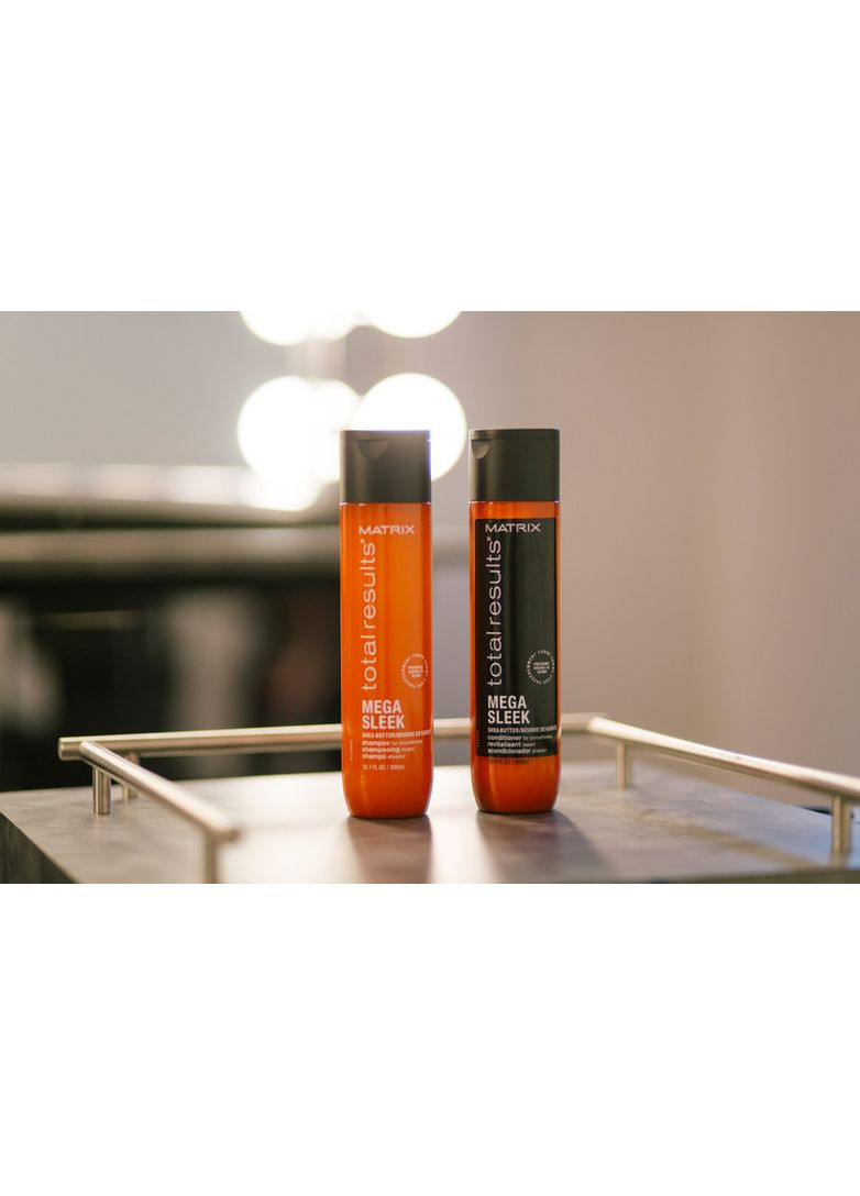 Шампунь для гладкості неслухняного волосся Mega Sleek Shampoo 1000ml (2-636319) Matrix (369792838)