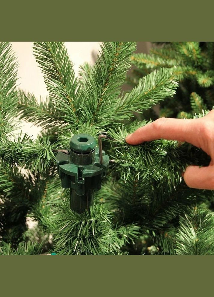 Новорічна штучна лита сосна Forest frosted 365 см Зелена 8711473151541 Triumph Tree (317302684)