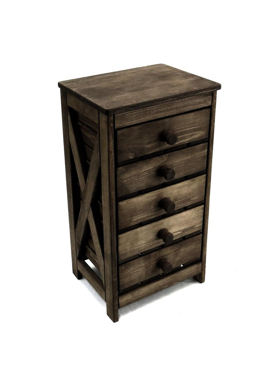 Стелаж для овочів і фруктів з дерева Догвуд мокко (ЯХТ-000110) No Brand (327848599)