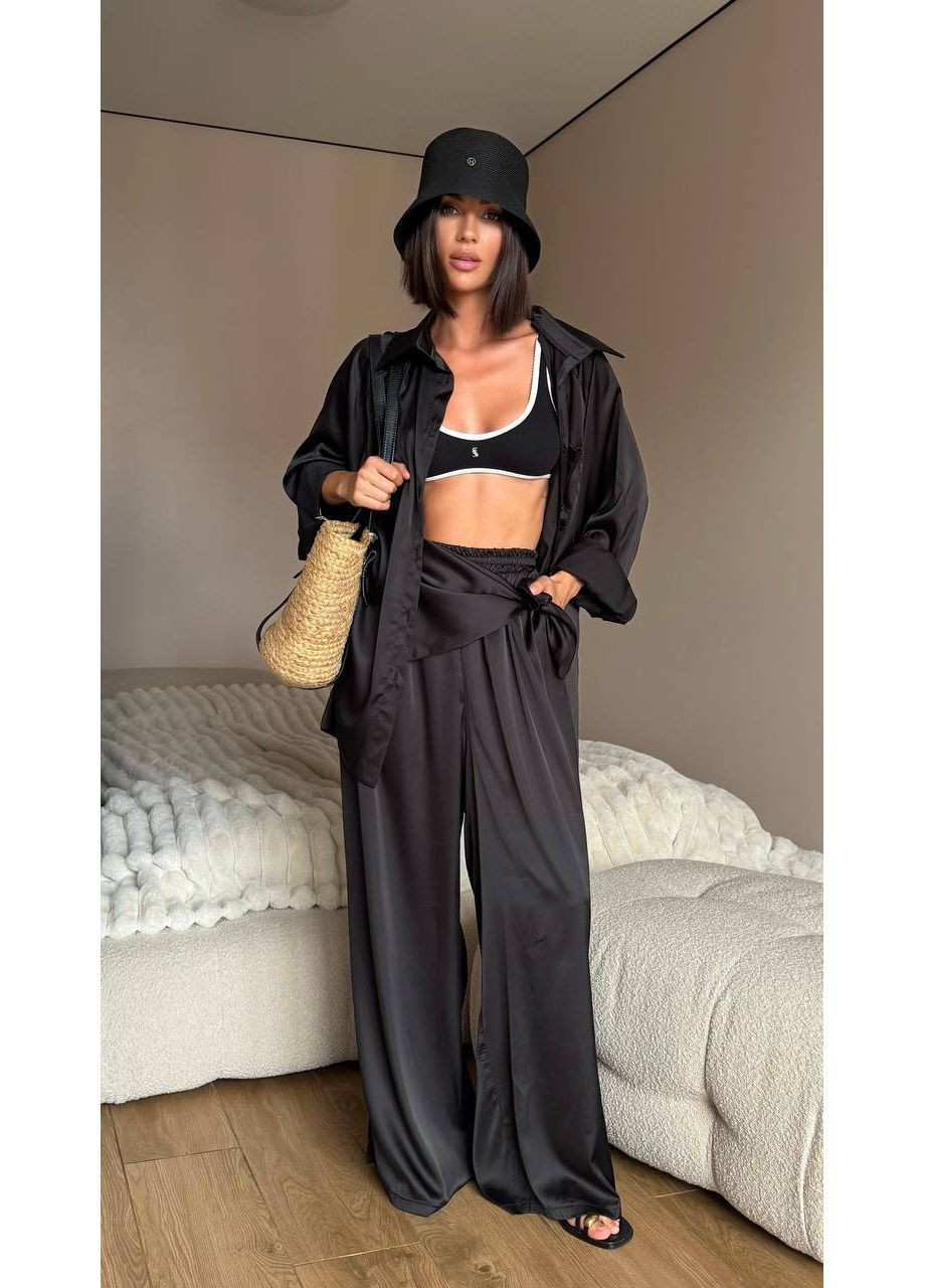 Шелковый женский костюм с платком Україна (360548599)