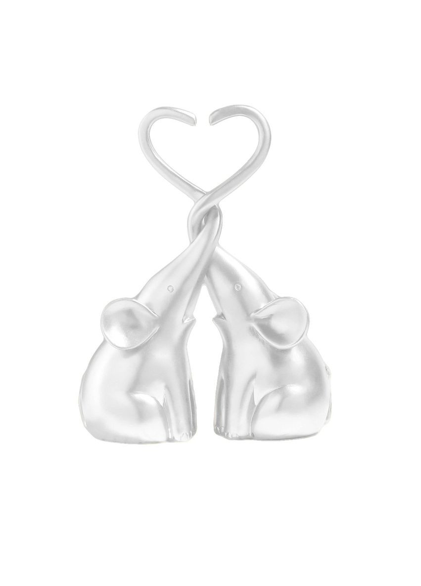 Статуэтка декоративная MVM MY HOME Пара Слонов Белые (DH-ST-25 WHITE) МВМ (365280751)