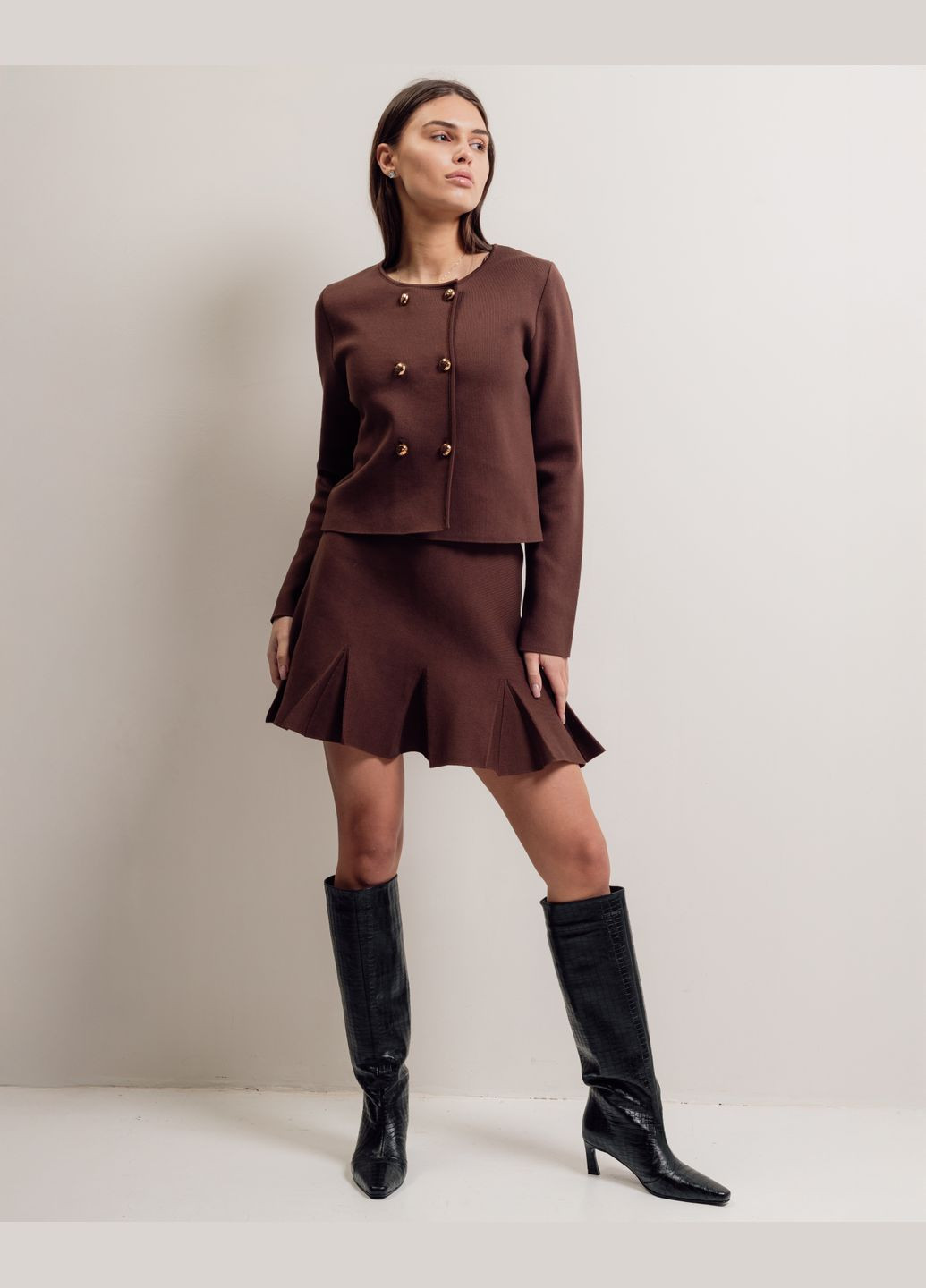 Костюм спідничний (кофта, спідниця) Dilvin (318560752)