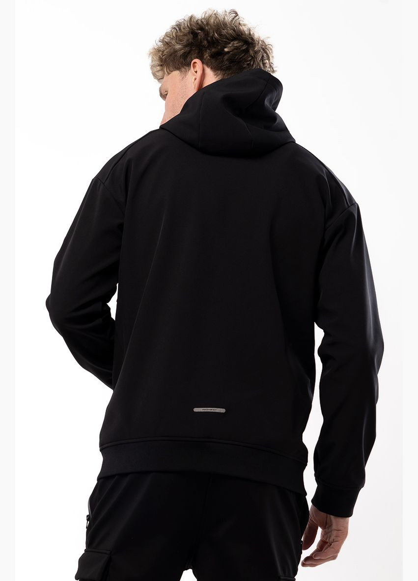 Чорна демісезонна кофта windstopper чоловіча af 21723 чорна Freever