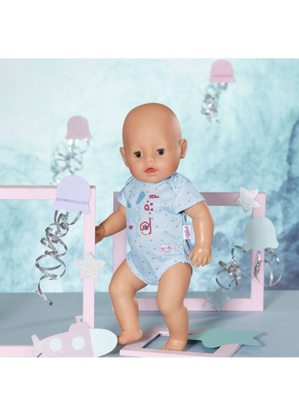 Одежда для куклы - Боди S2 (голубое) BABY born (331299250)