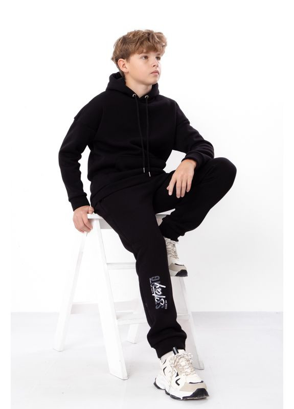 Теплі штани для хлопчика-підлітка з написом (p-11018) Носи своє (316647876)