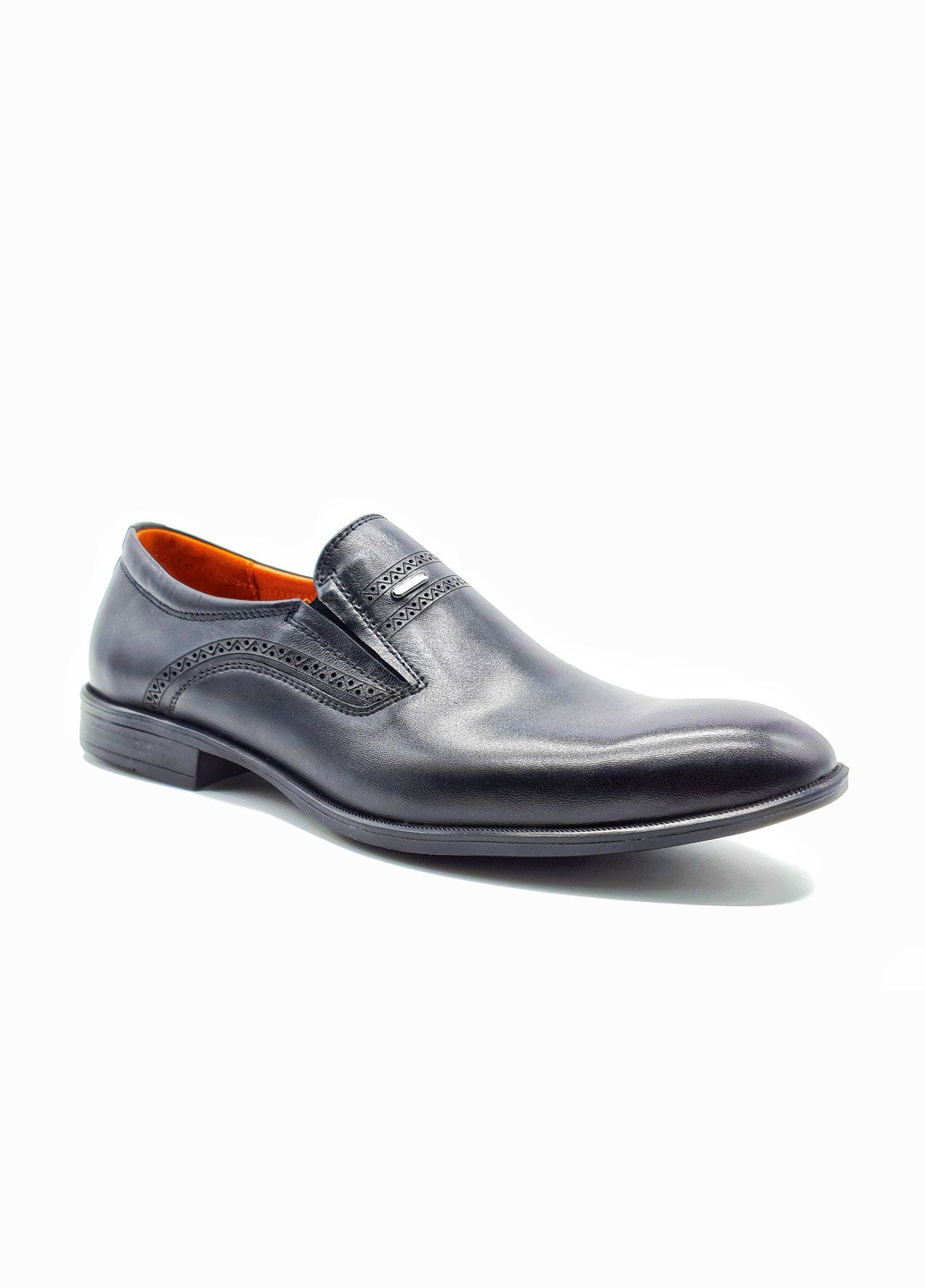 Чоловічі туфлі чорні шкіряні R-18-2 28 см (р) Rondo (259326253)