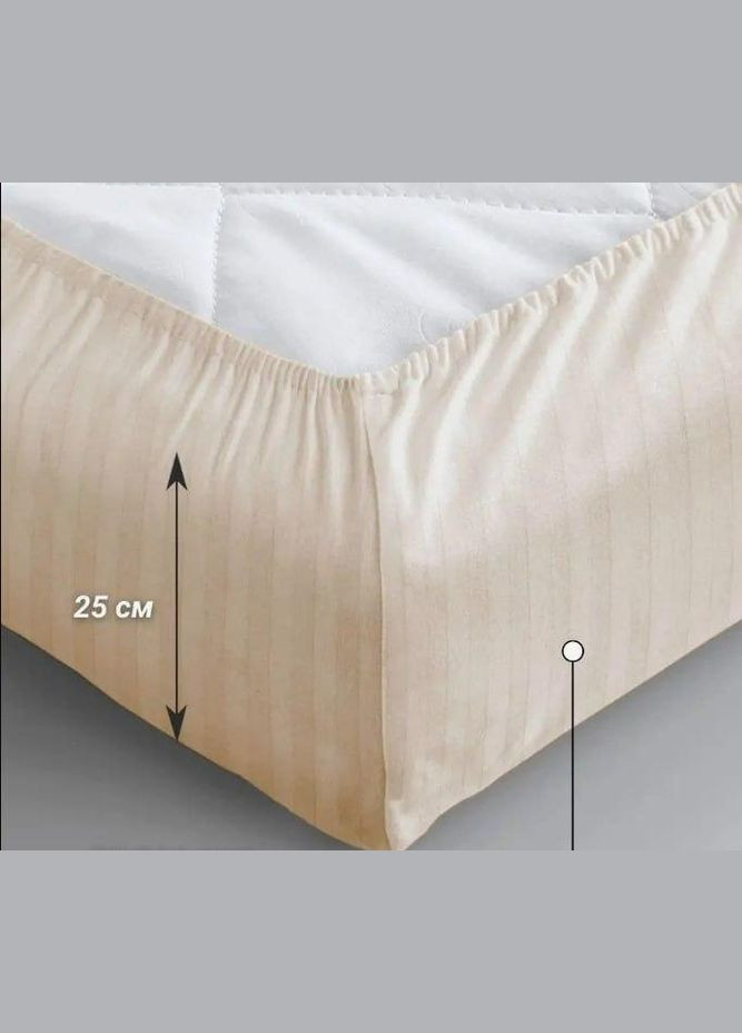 Хлопковое постельное белье с натуральным составом 180 x 220 см (ВП1002В-2) No Brand (306634041)