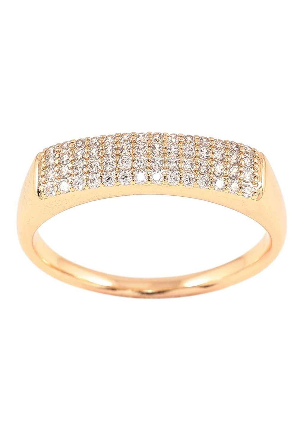 Кольцо Позолота 18K «Инкрустация цирконием» (257247) р. Xuping Jewelry (356456221)