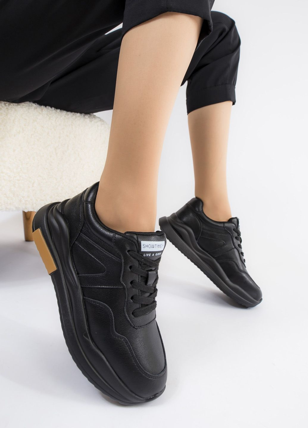 Кросівки жіночі ITTS чорні всесезони (355971863)