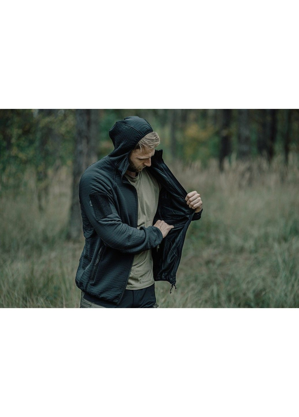 Флисовая кофта Helikon Patriot Pro Black Helikon-Tex (369150350)