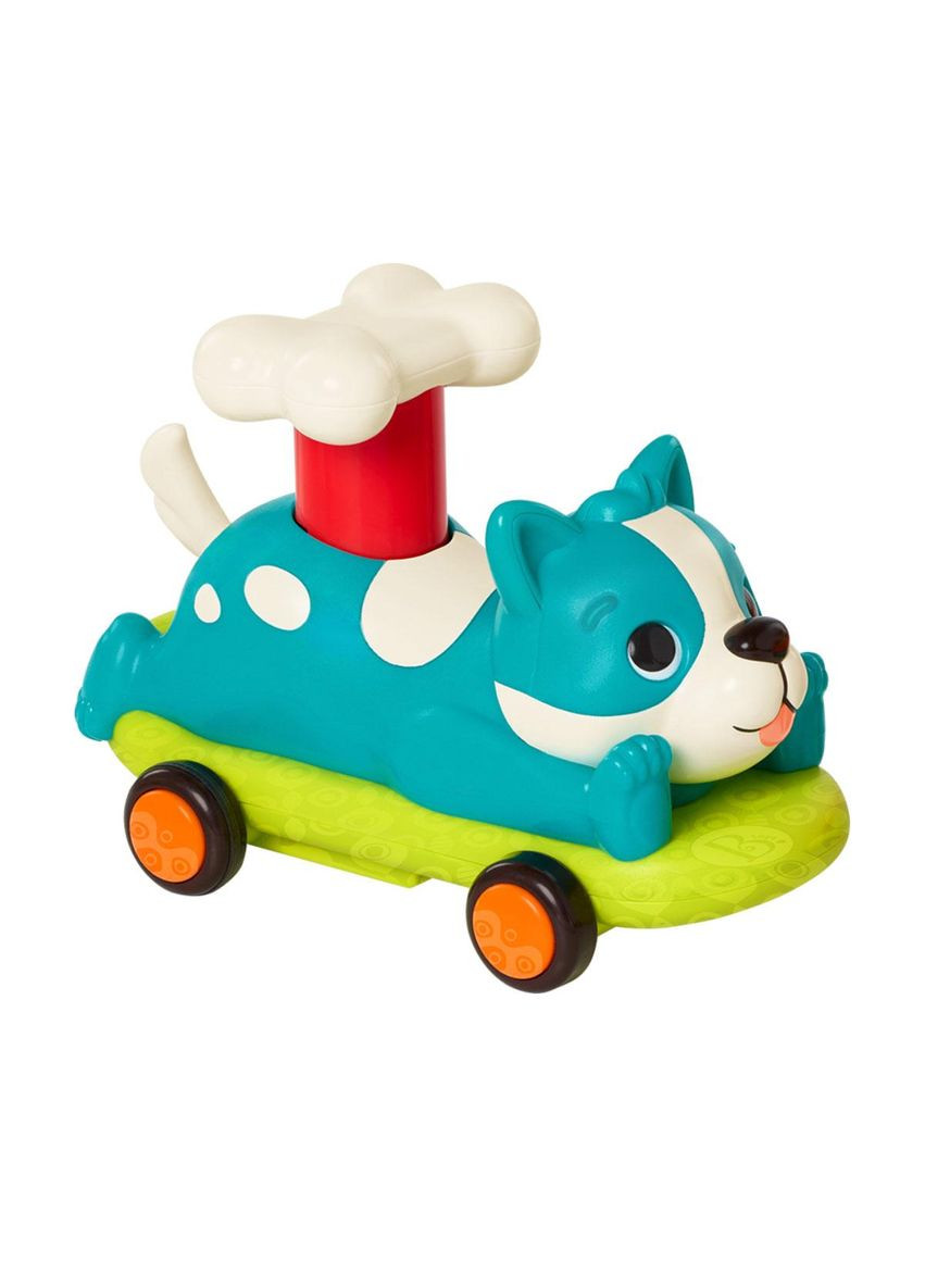 Машинка инерционная серии Лапкомобили - Песик, цвет бирюза Battat (365750738)