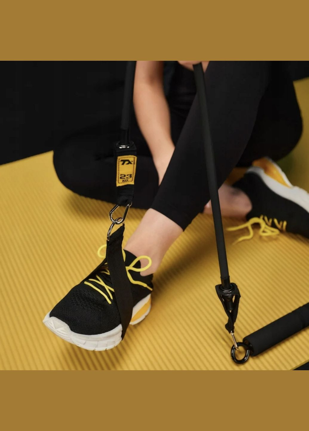 Палиця гімнастична з еспандерами TX-023TS 14-74кг TREX Sport (311949258)