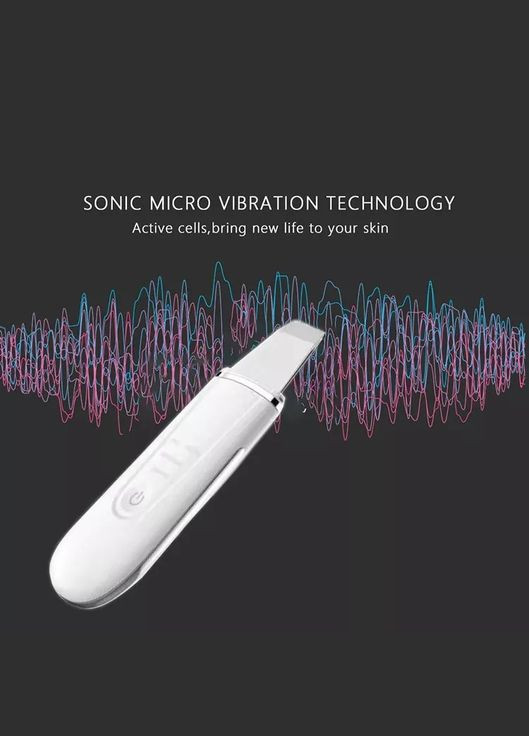 Скрабер ультразвуковой для чистки лица BEAUTY EFFECT WAU-98i ORIGINAL White Beauty Face (302516650)