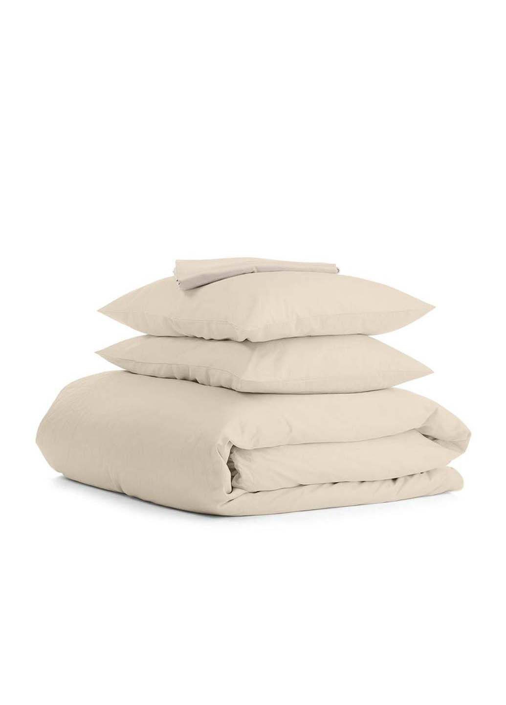 Євро комплект на резинці BISCUIT CS1 Ранфорс 200х220 см Cosas (307387051)