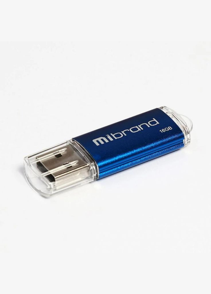 USB флеш накопичувач (MI2.0/CU16P1U) Mibrand 16gb cougar blue usb 2.0 (268145423)