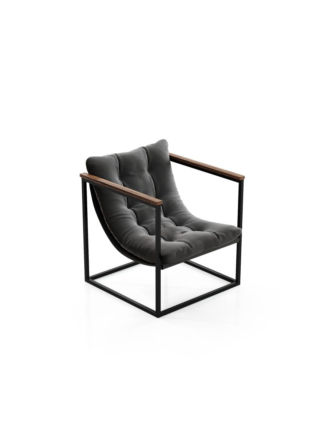 Кресло ViaN Loft Черное Vian-Dizain (278258953)