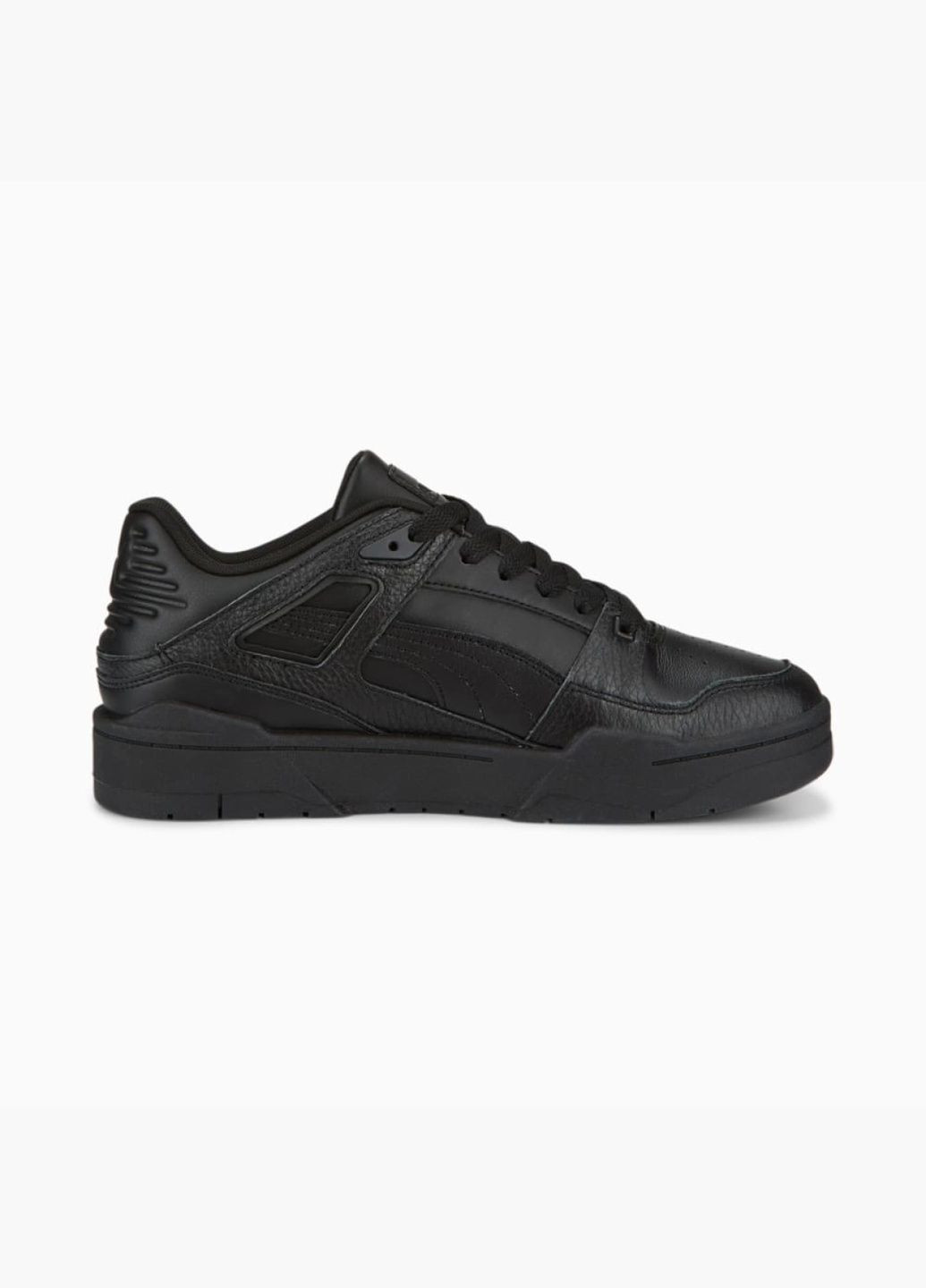 Черные кроссовки мужские slipstream leather black 38754401 Puma