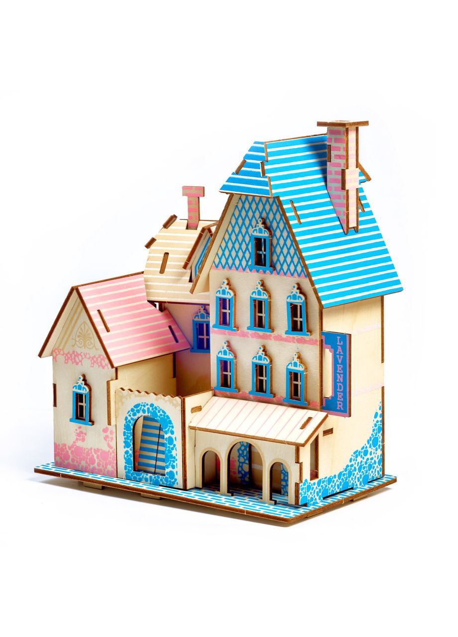 Деревянные 3D пазлы. Трехмерный конструктор-головоломка 21 см*16 см*23 см 330 (338854584)