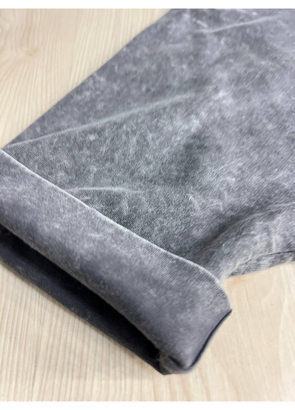 Футболка женская A-N 26030 вареная тай-дай оверсайз с вышивкой Mickey Mouse No Brand - (330457448)