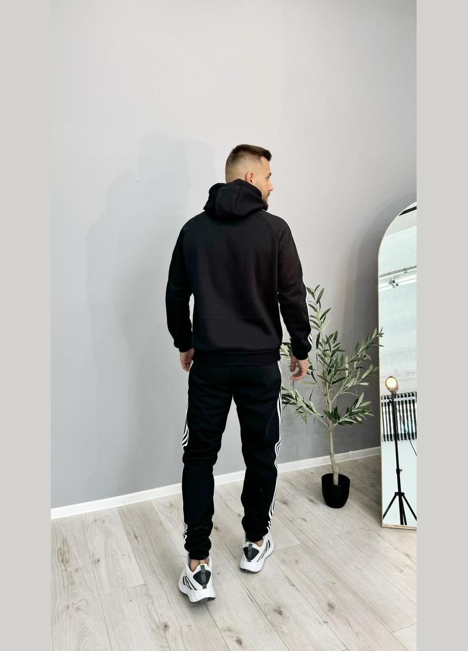 Спортивный костюм унисекс с черным капюшоном. No Brand (370218039)