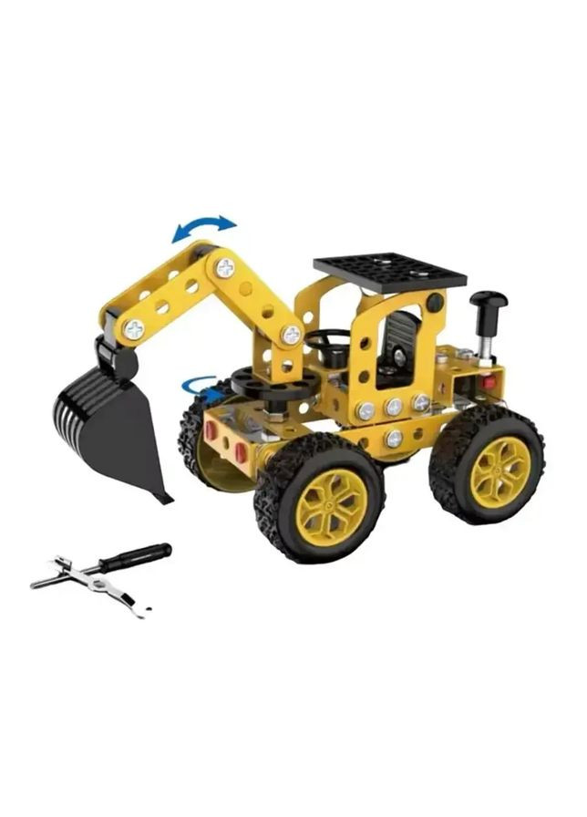 Детский конструктор инженерная машинка YK667 112 ПК Grant (370796442)