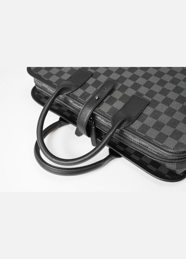 Чоловіча сумка для документів А4 стиль Луї Вітон, офісна сумка велика стильна No Brand (334730588)