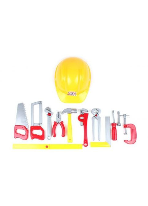 Набор инструментов "Tools Set" (11 инструментов и каска) ТехноК (369785522)