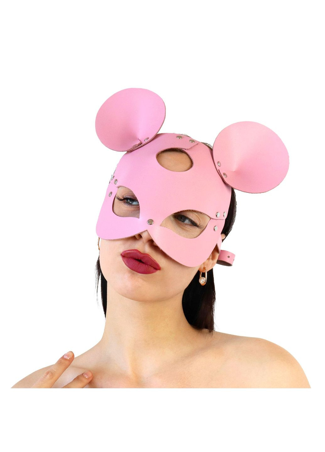 Шкіряна маска зайчика Mouse Mask, колір Art of Sex (289874380)