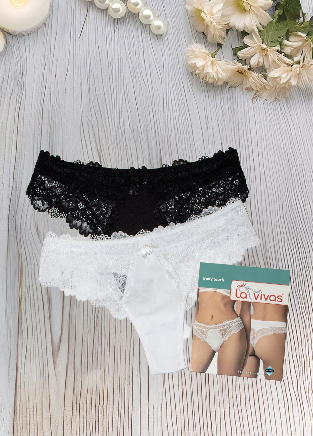 Набор трусиков женских из 2 штук La Vivas (351356550)