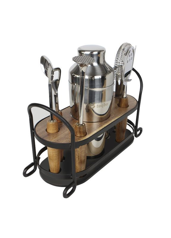 Набор для бара #2 из 7 предметов для дома и бара 9 шт. Youchen (335365878)