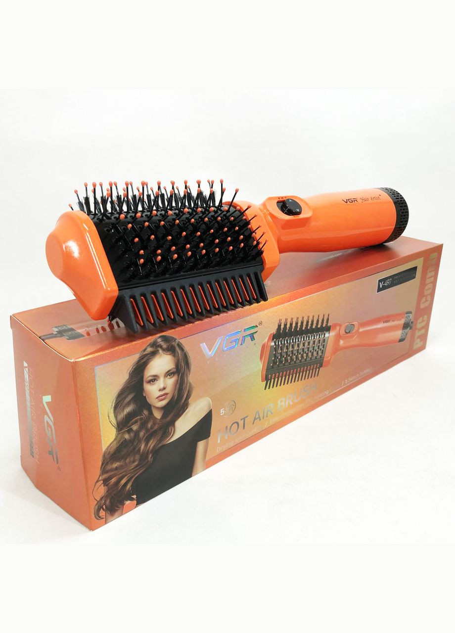 Фен для будь-яких типів волосся V-497, Фен електричний з насадками, Хороший YI-361 потужний фен VGR (351486387)