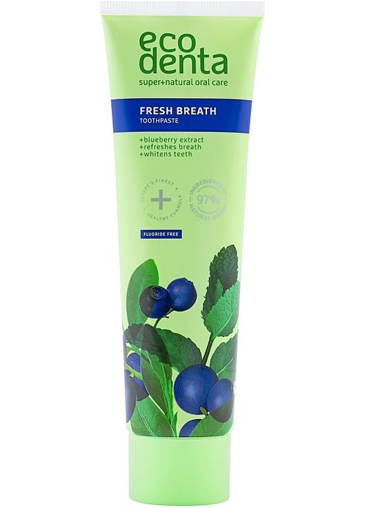 Зубна паста "Свіже дихання" з чорницею Green Line 100ml (1339671-7650112) Ecodenta (368628109)