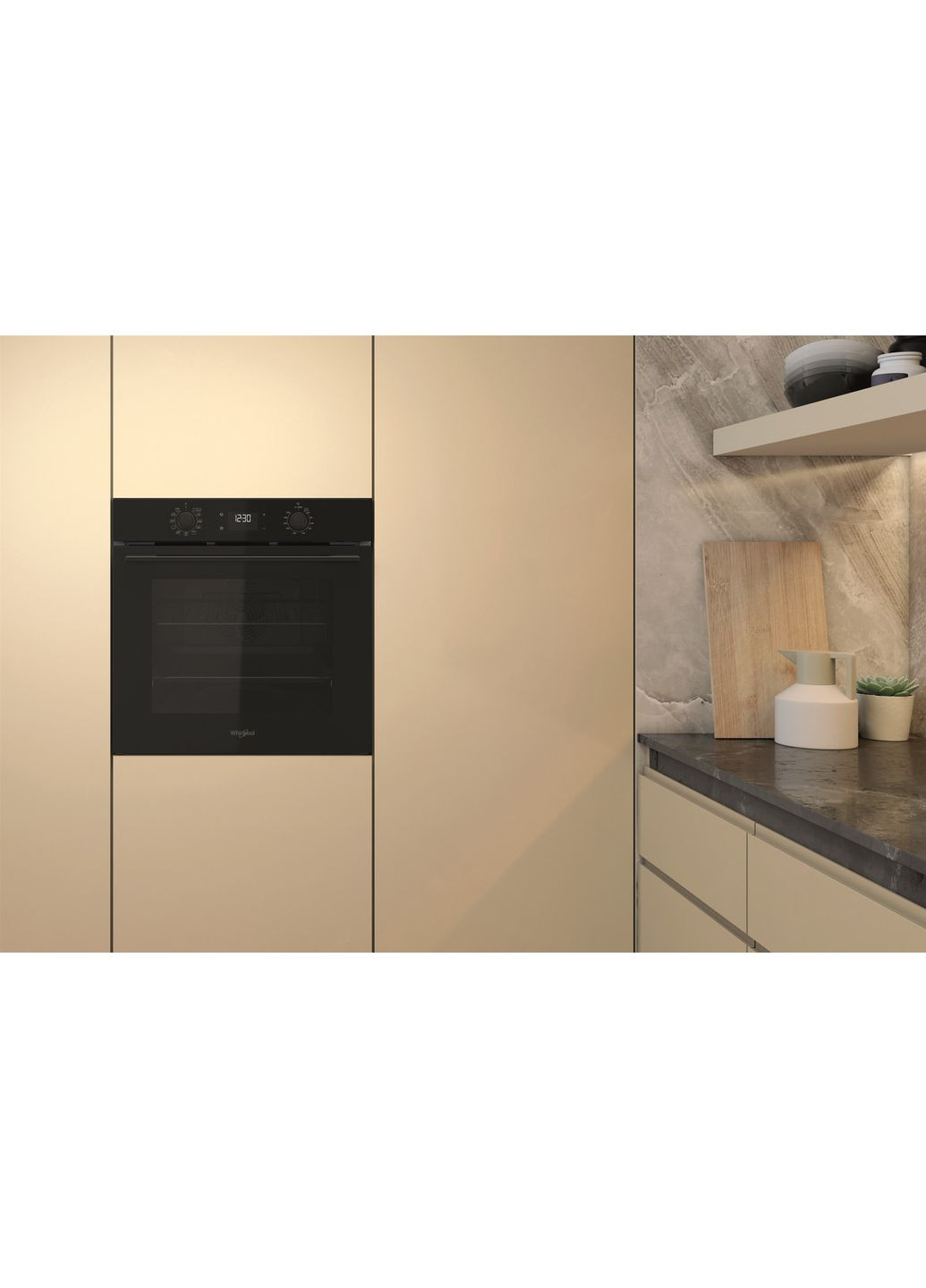 Духовой шкаф электрический OMK58CU1SB WHIRLPOOL (368589743)