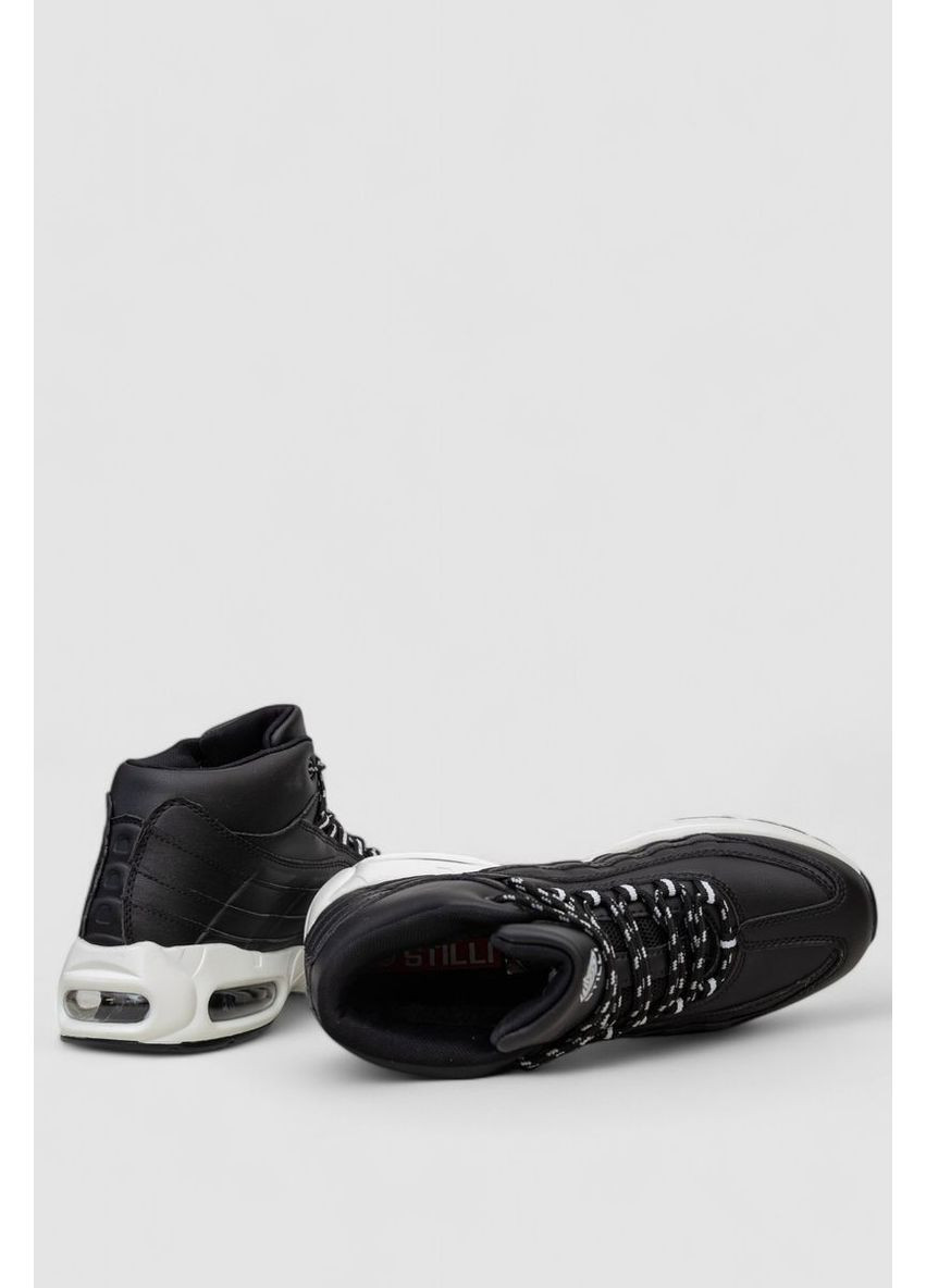 Черно-белые всесезонные кроссовки мужские зимние на меху,, 248rcx619 Ager