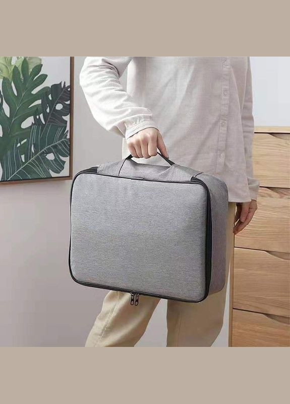 ДОРОЖНИЙ Кейс ДЛЯ ДОКУМЕНТІВ І ГАДЖЕТІВ З КОДИМ ЗАМКОМ Pouch Gray (org6399) Laundry (322127313)
