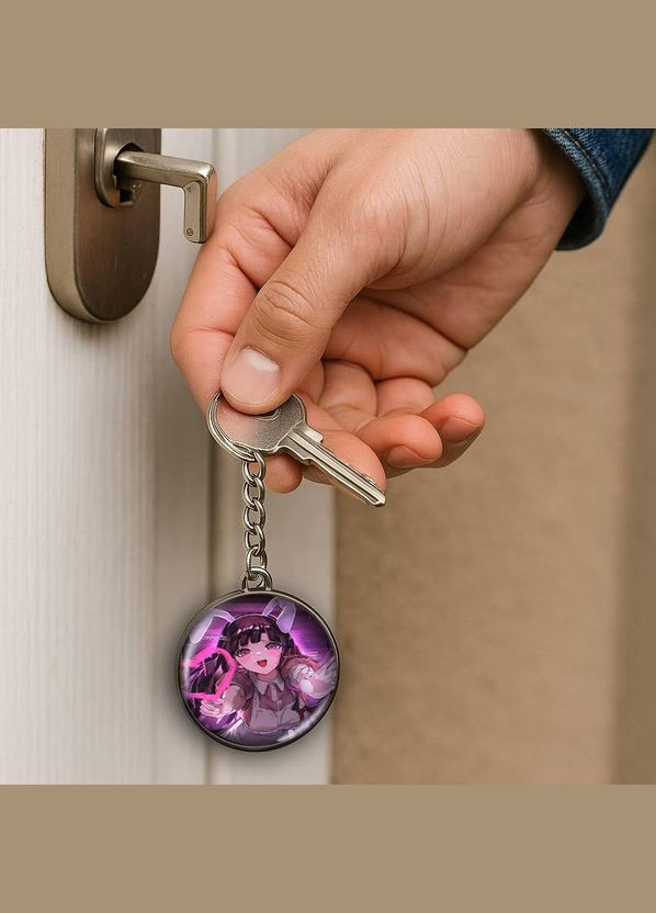 Набір підвіска (кулон) та брелок Аніме Данганромпа #05 (подарунковий набір) No Brand (332633838)