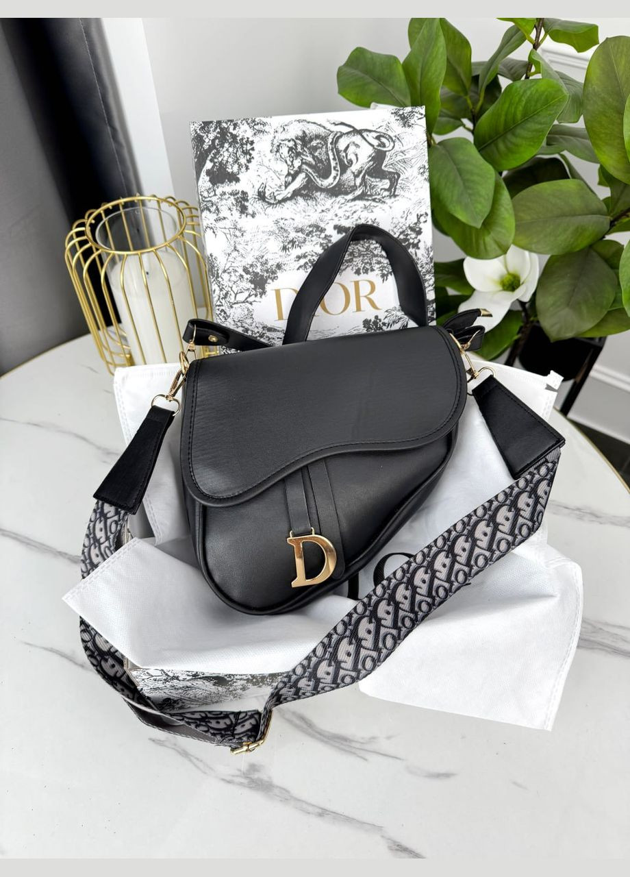 Сумочка Діор сідло – в Еко шкірі чорний No Brand (322417443)