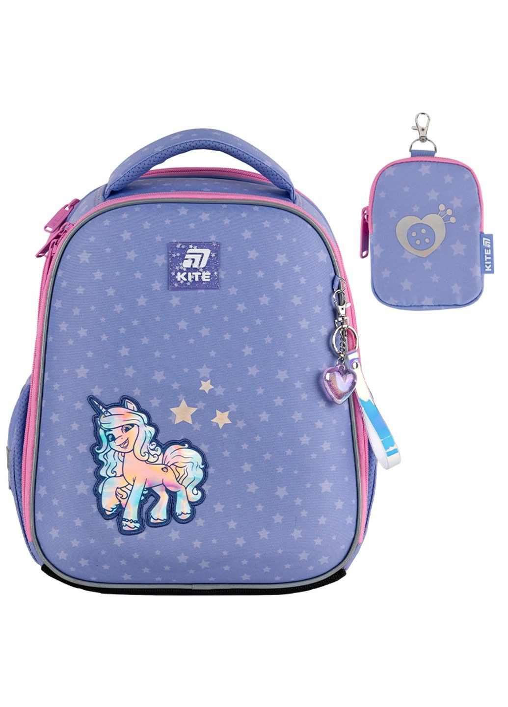 Рюкзак каркасный школьный Education Мой Маленький Пони LP25-555S Kite (335401556)