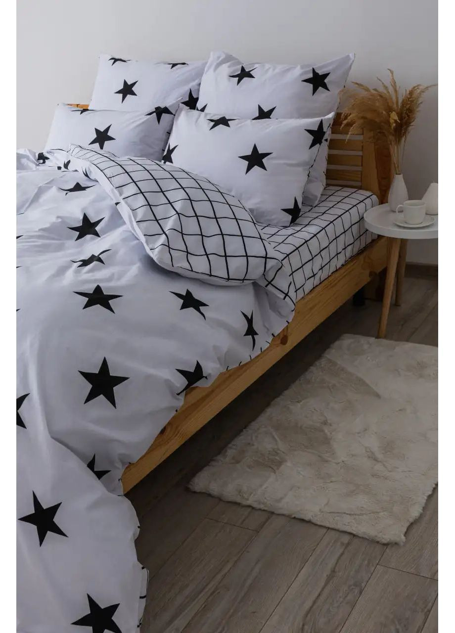 Євро комплект постільної білизни з наволочками 50*70 см, 115 гр/м2 Morning Білий (17770200215) ТЕП (365851840)