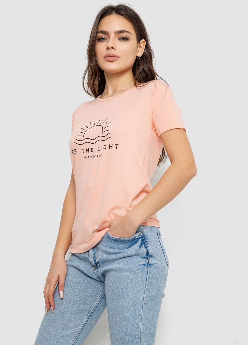 Женская футболка с принтом, 244R601 Ager - (365077267)