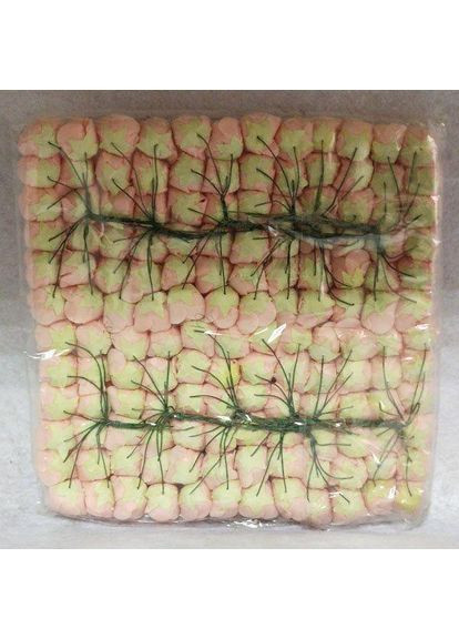 Розочки из фоамирана (144шт) Персиковый Plus-plus (352744946)