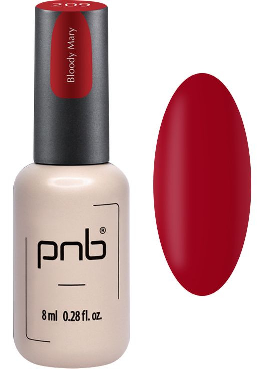 Гель-лак 209, 8 мл PNB (352186935)