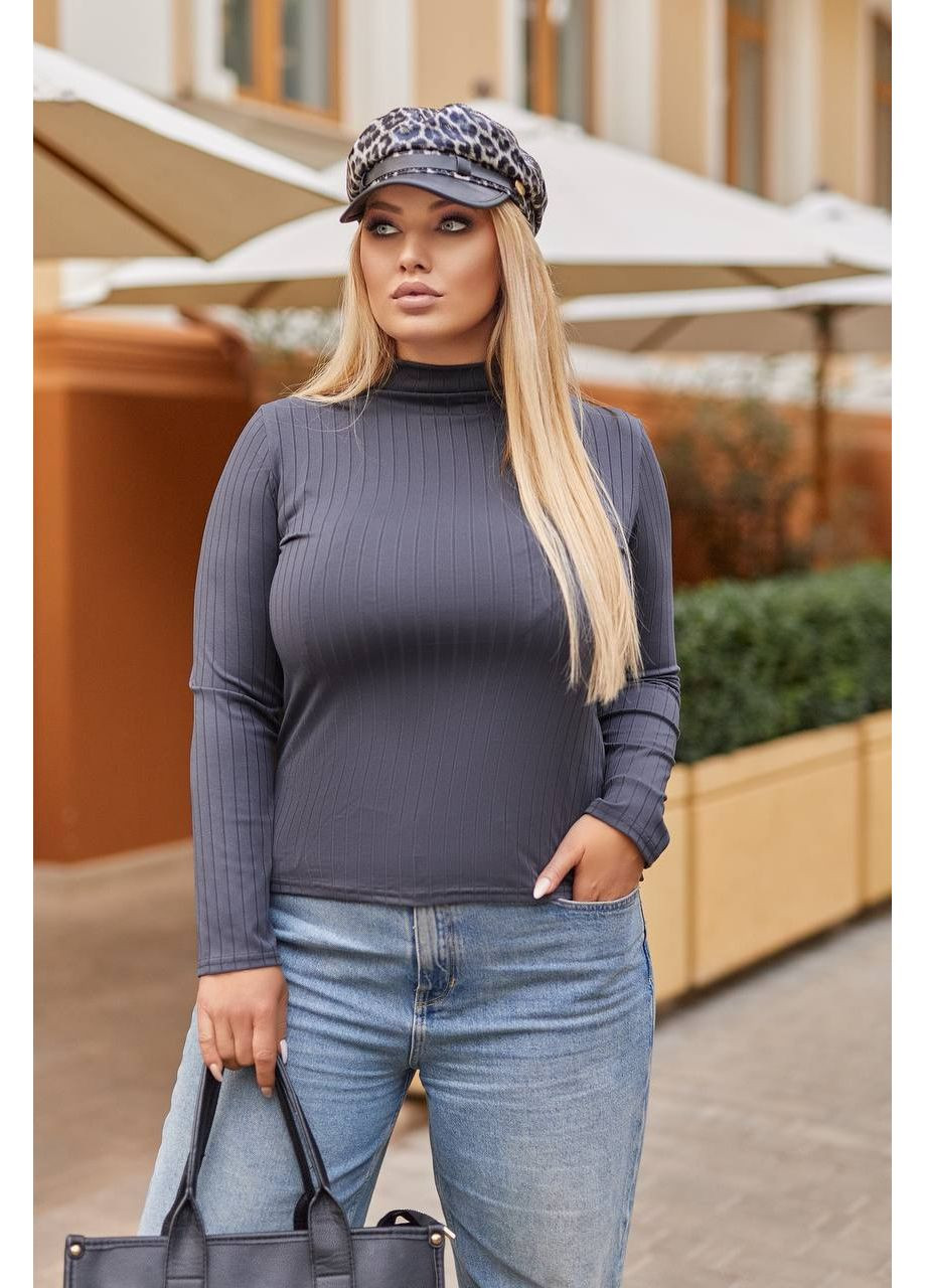 Базовый женский гольф из рубчика — ЗАМЕР В ОПИСАНИИ DK/DL Мода без кордонів (366526990)