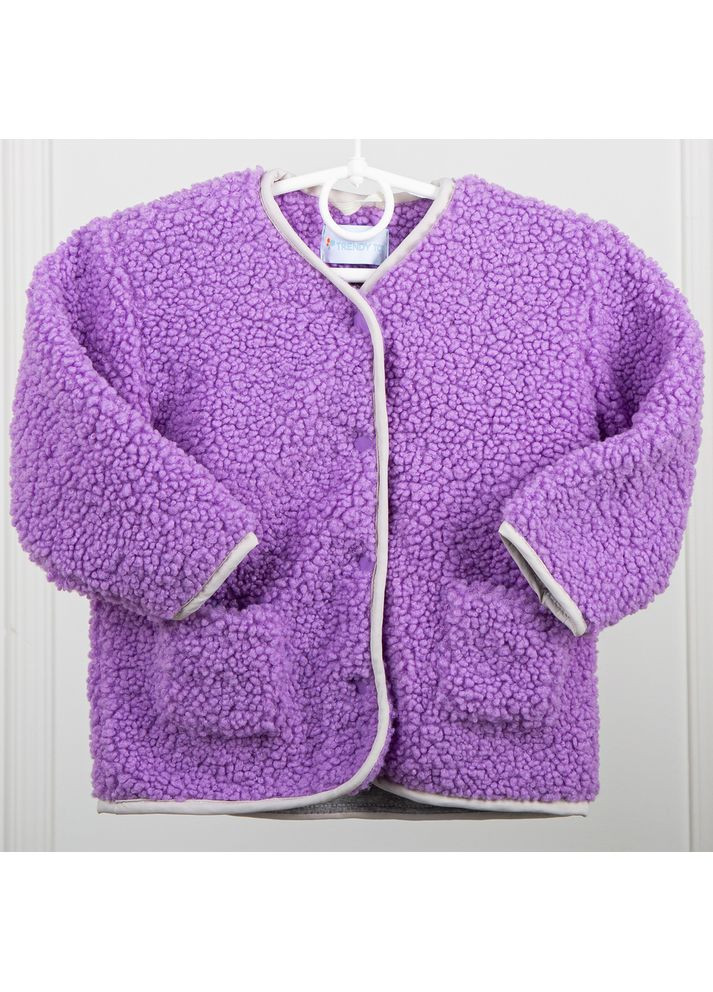 Кардиган утеплений для дівчаток букле Trendy Tot 03-01553_000000086 (370972661)