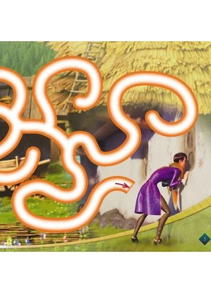 Мовка. Лабиринты с наклейками. Волшебные пути. РАНОК (370055542)