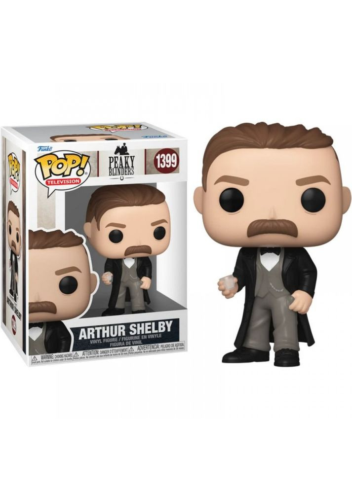 Фигурка Pop Фанко Поп Peaky Blinders Arthur Shelby Острые Козырьки Артур Шелби 10 см TV PB AS 1399 Funko (317257989)