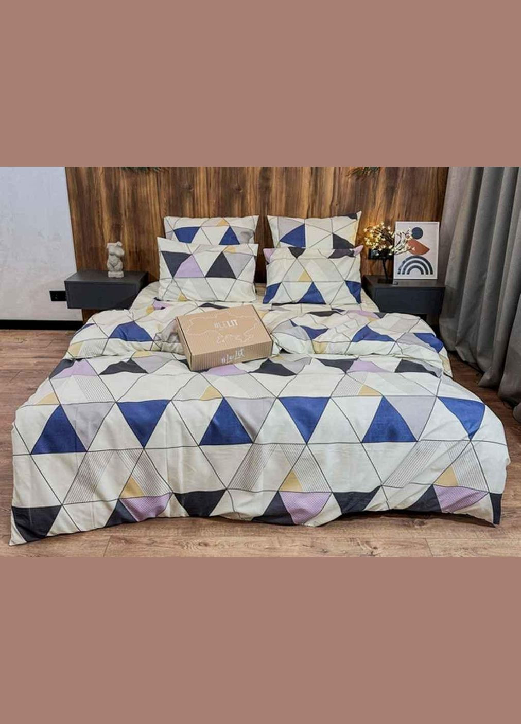 Комплект постельного белья евро 200х215 наволочка 70х70 2шт арт.P0087 поликотон ТМ Lelit (311956561)