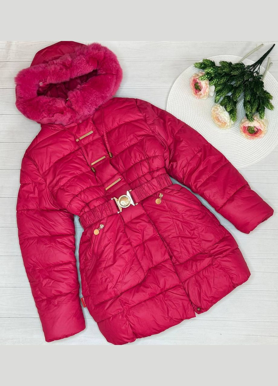 Малиновое демисезонное Пальто девственниц. Малиновая зима 1707 Ohccmith